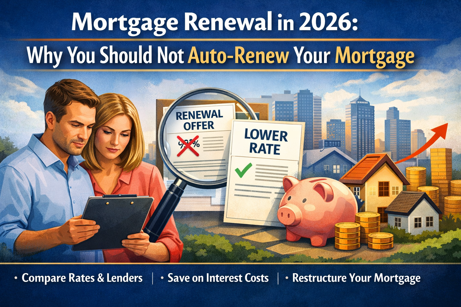 Mortgage Renewal in 2026: Why You Should Not Auto-Renew Your Mortgage